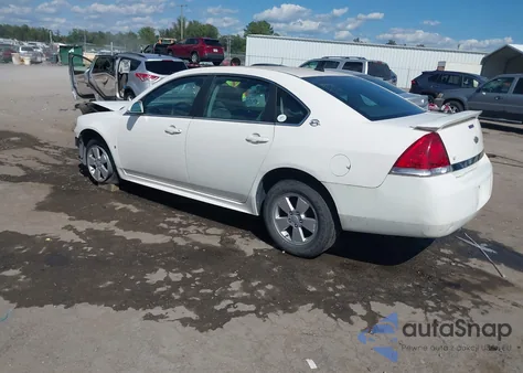 2009 Chevrolet Impala Lt из США, поврежденный, VIN 2G1WT57KX91212145